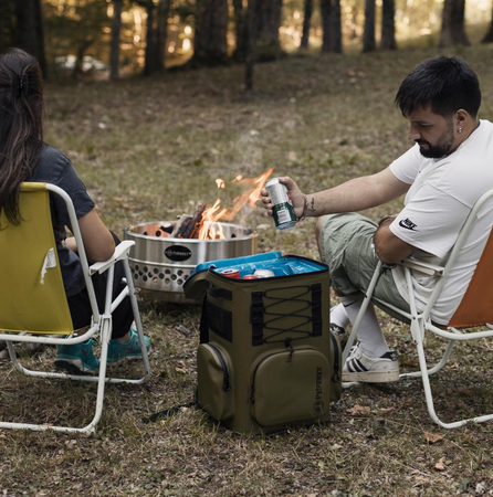Lodówka turystyczna Petromax Cooler Backpack 17 litrów kolor szary