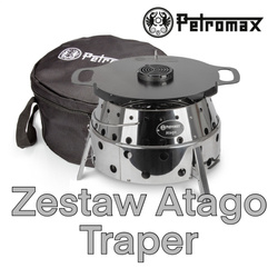 Zestaw Atago Traper Grill przenośny Petromax