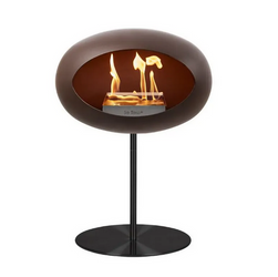 Biokominek Dome Mocca Ground Steel Low - Le Feu